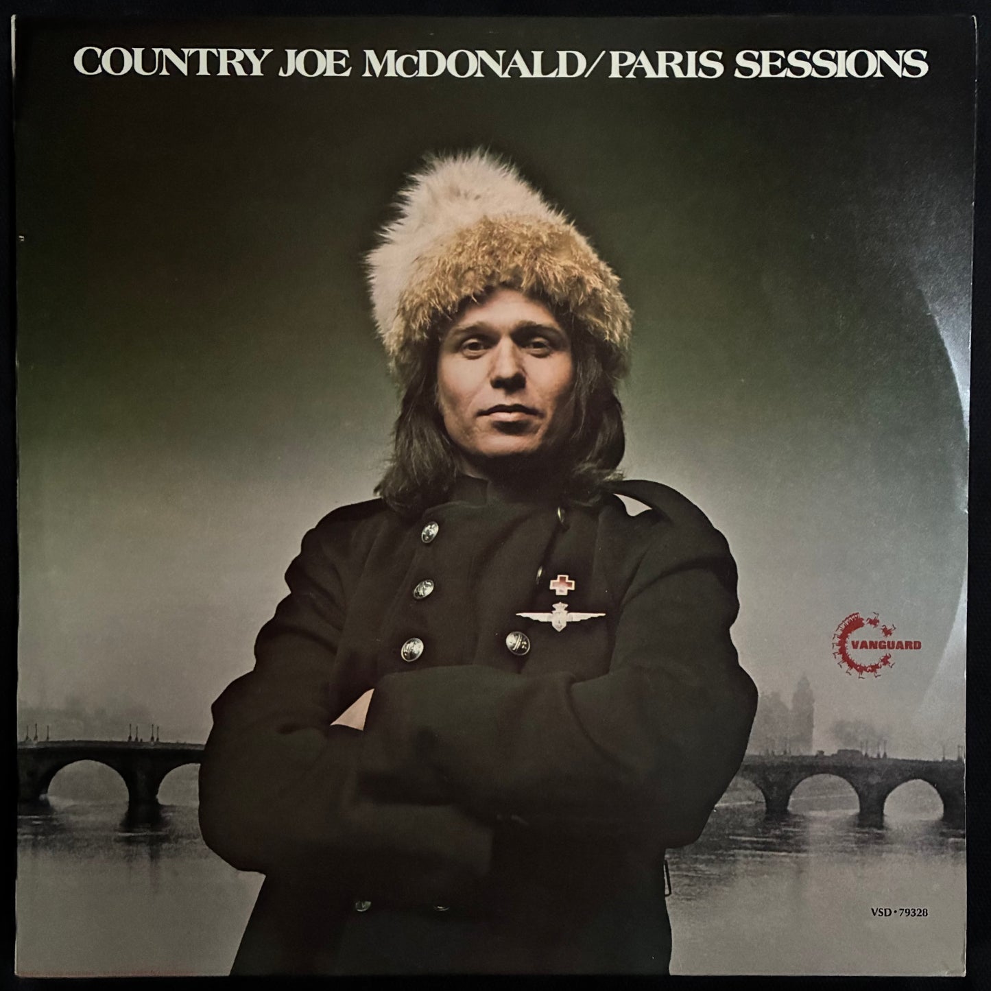 COUNTRY JOE MCDONALD - PARIS SESSONS (USED VINYL 1973 AUS M-/M-)