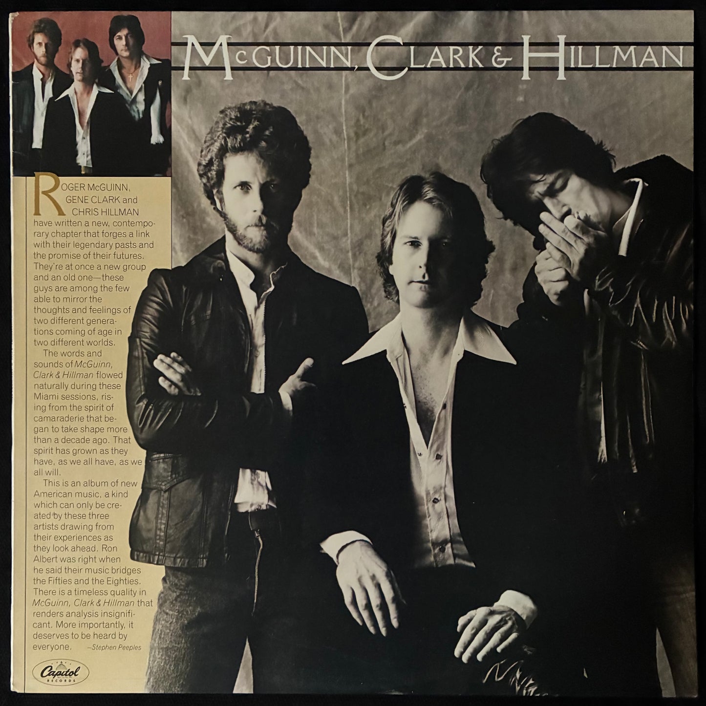 MCGUINN, CLARK & HILLMAN - MCGUINN, CLARK & HILLMAN (USED VINYL 1979 AUS M-/M-)