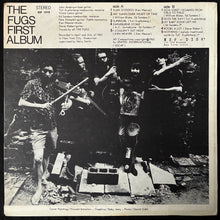 Load image into Gallery viewer, FUGS - THE FUGS FIRST ALBUM (USED VINYL 1972 US EX+/EX)
