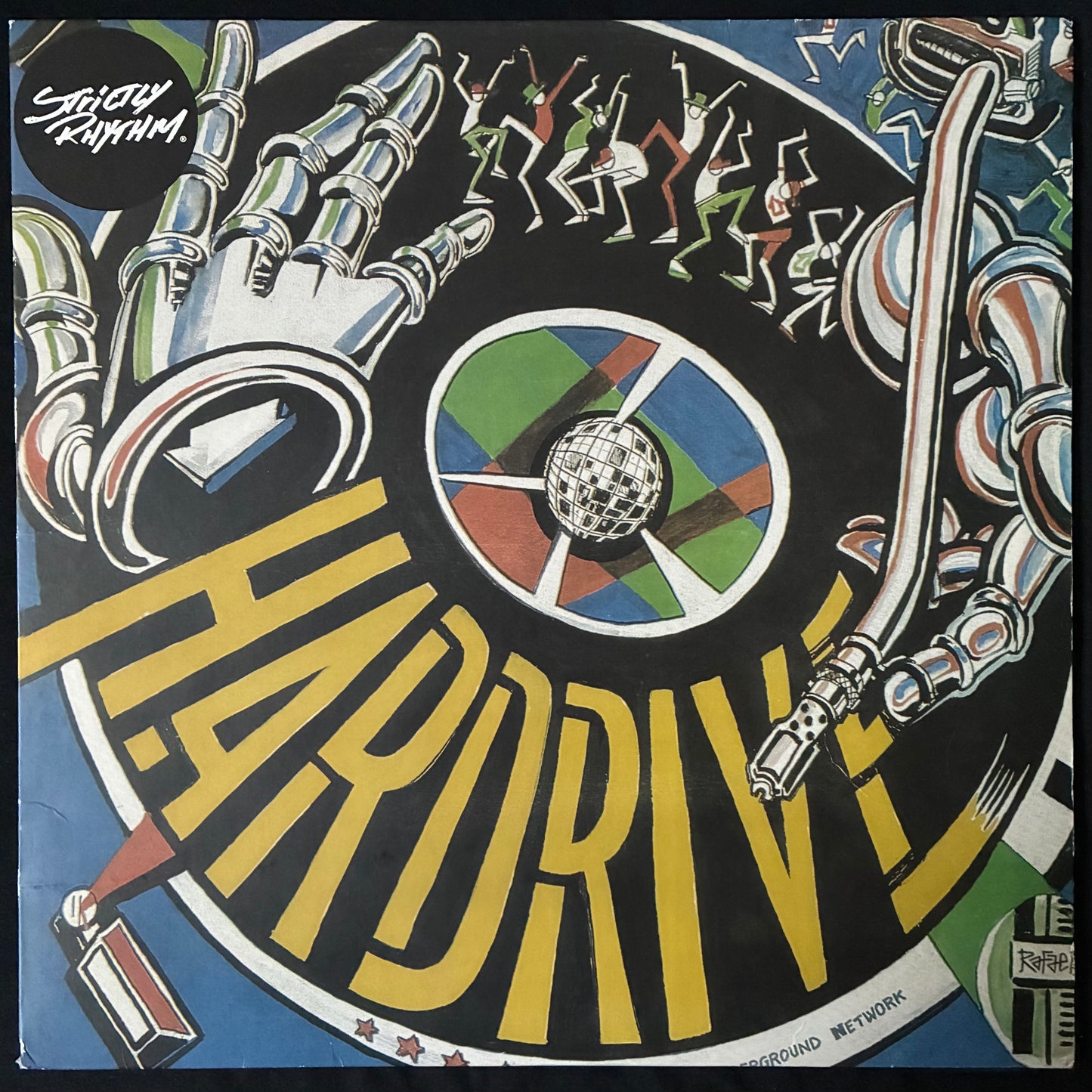 HARDRIVE - STRICTLY RHYTHM (12") (USED VINYL 2017 UK M-/M-)