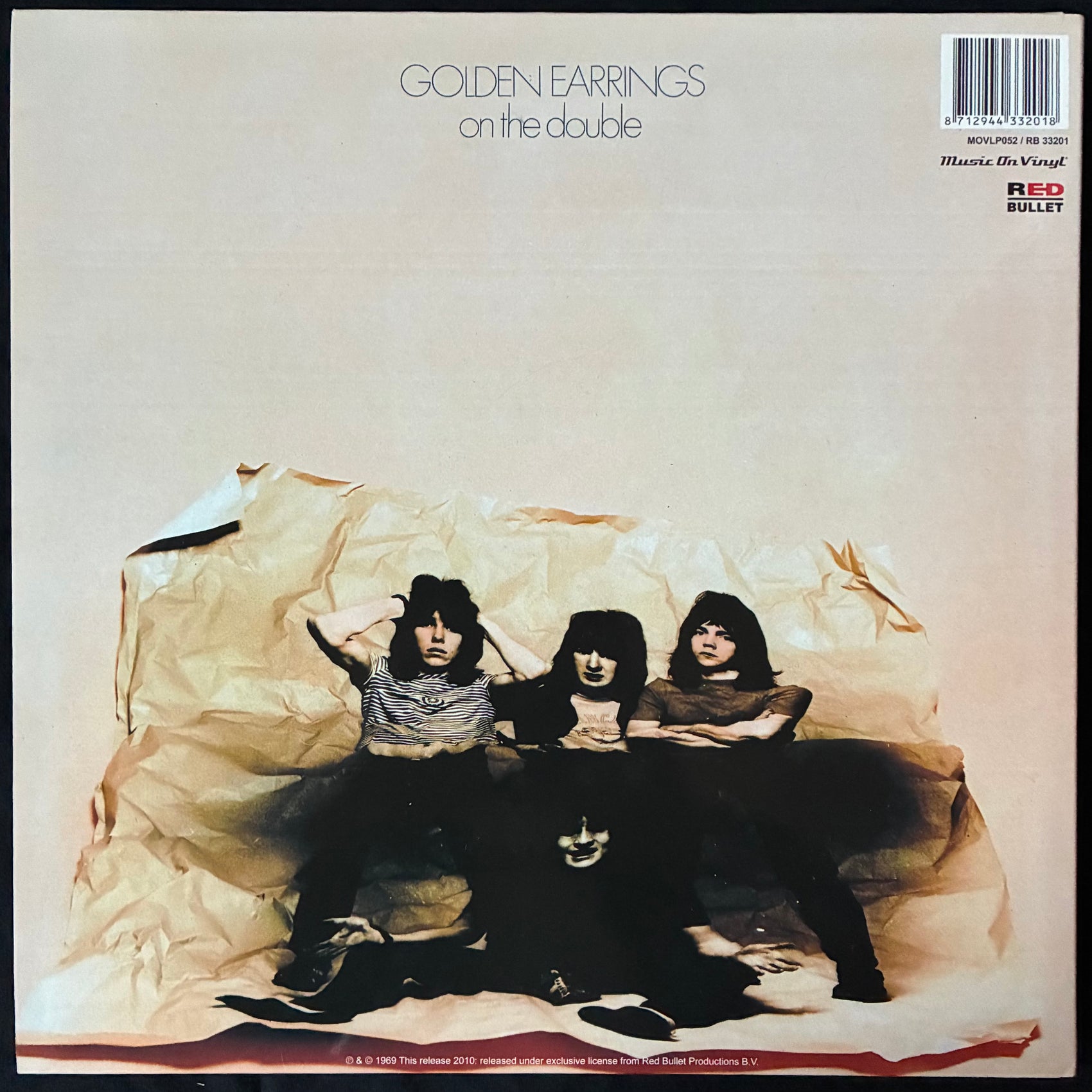 GOLDEN EARRING - ON THE DOUBLE (2LP) (180GM) (USED VINYL 2010 EU M-/M-)