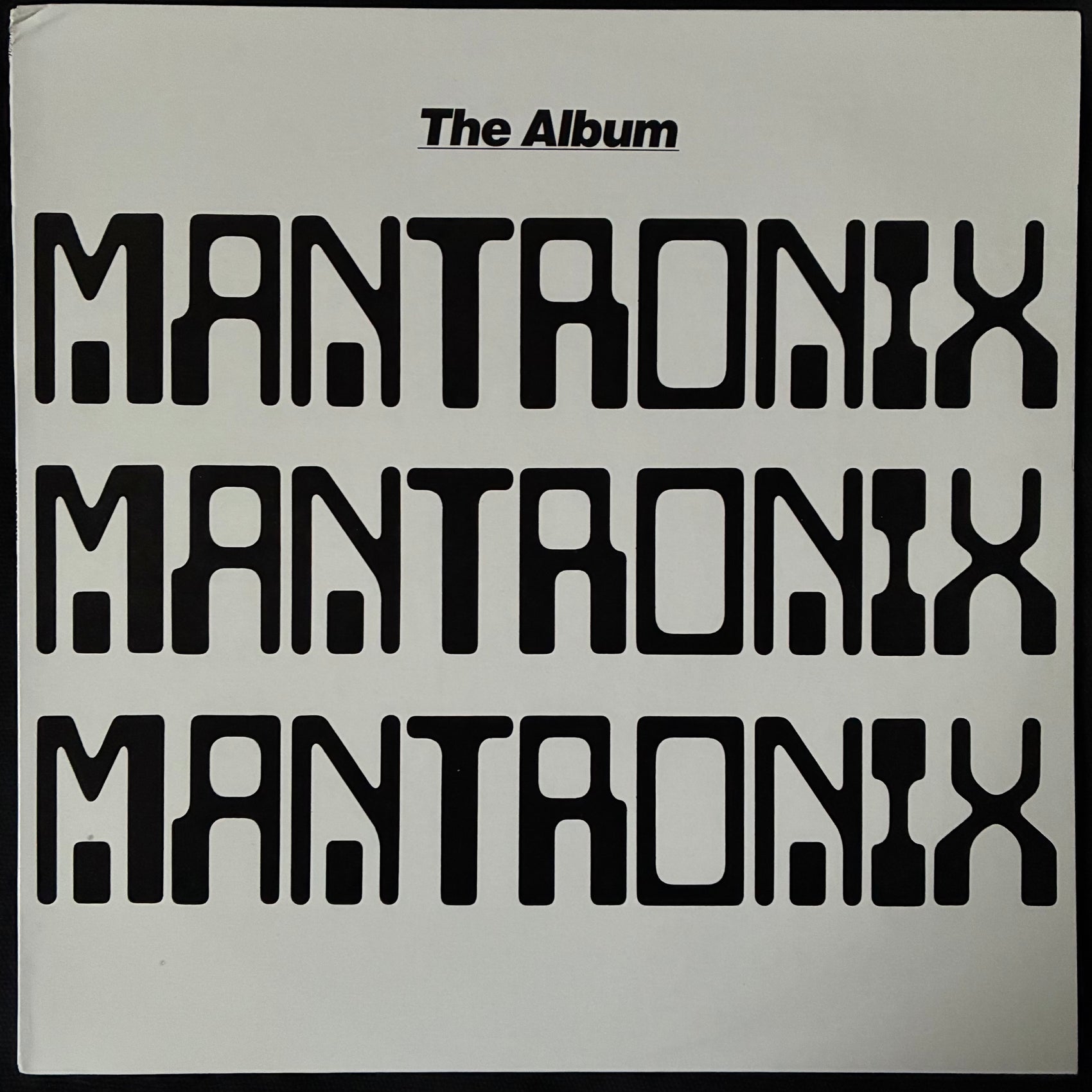 MANTRONIX - THE ALBUM (USED VINYL 1985 AUS M-/EX+)