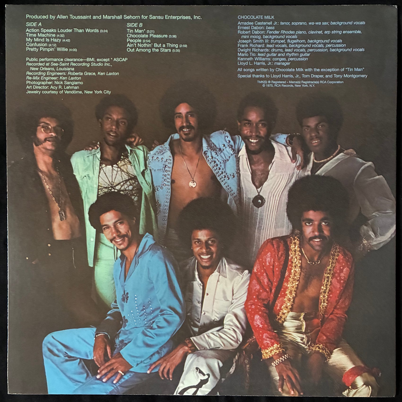 CHOCOLATE MILK - ACTION SPEAKS LOUDER THAN WORDS (USED VINYL US M-/M-)