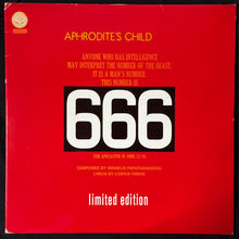 Load image into Gallery viewer, APHRODITE'S CHILD - 666 (2LP) (USED VINYL 1989 KOREA M-/EX)

