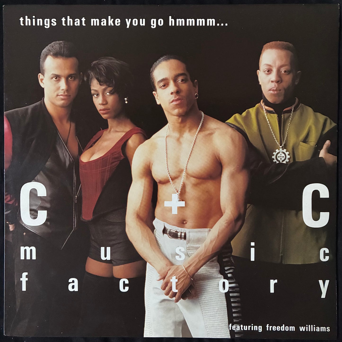 C+C MUSIC FACTORY - THINGS THAT MAKE YOU GO HMMMM... (12") (USED VINYL 1990 AUS M-/M-)