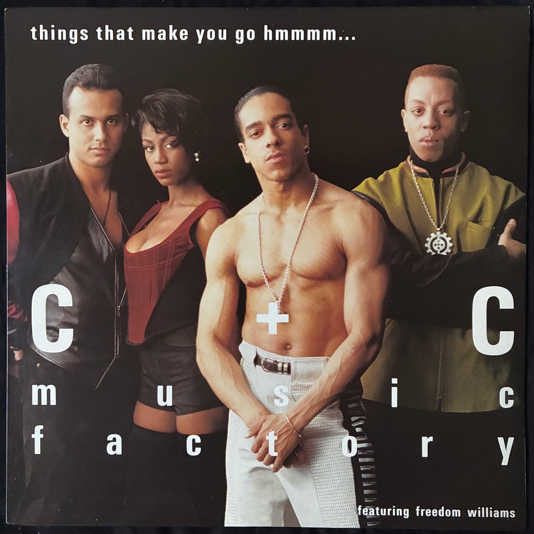 C+C MUSIC FACTORY - THINGS THAT MAKE YOU GO HMMMM... (12") (USED VINYL 1990 AUS M-/M-)