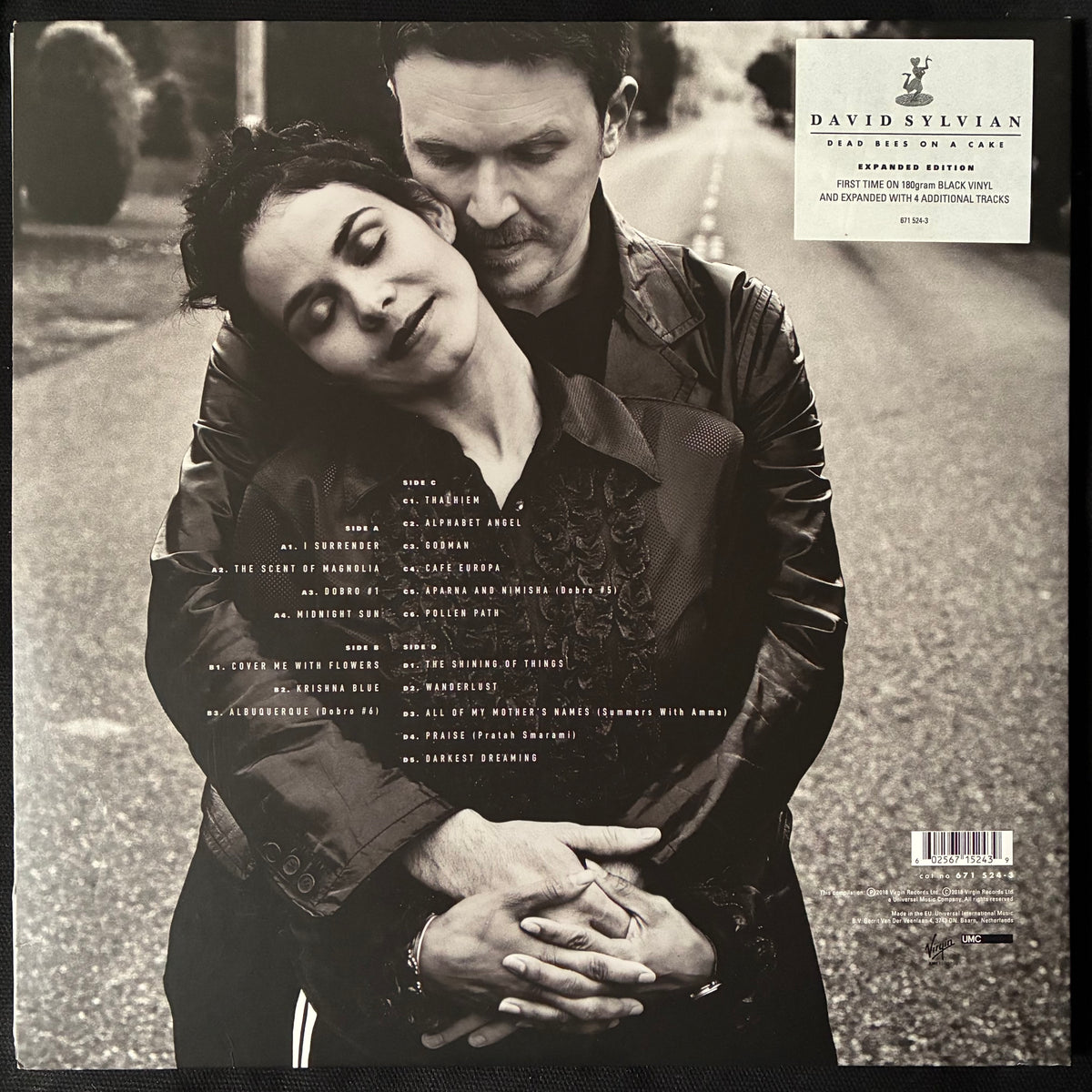 DAVID SYLVIAN - DEAD BEES ON A CAKE (2LP) (USED VINYL 2018 UK/EU M-/M-)