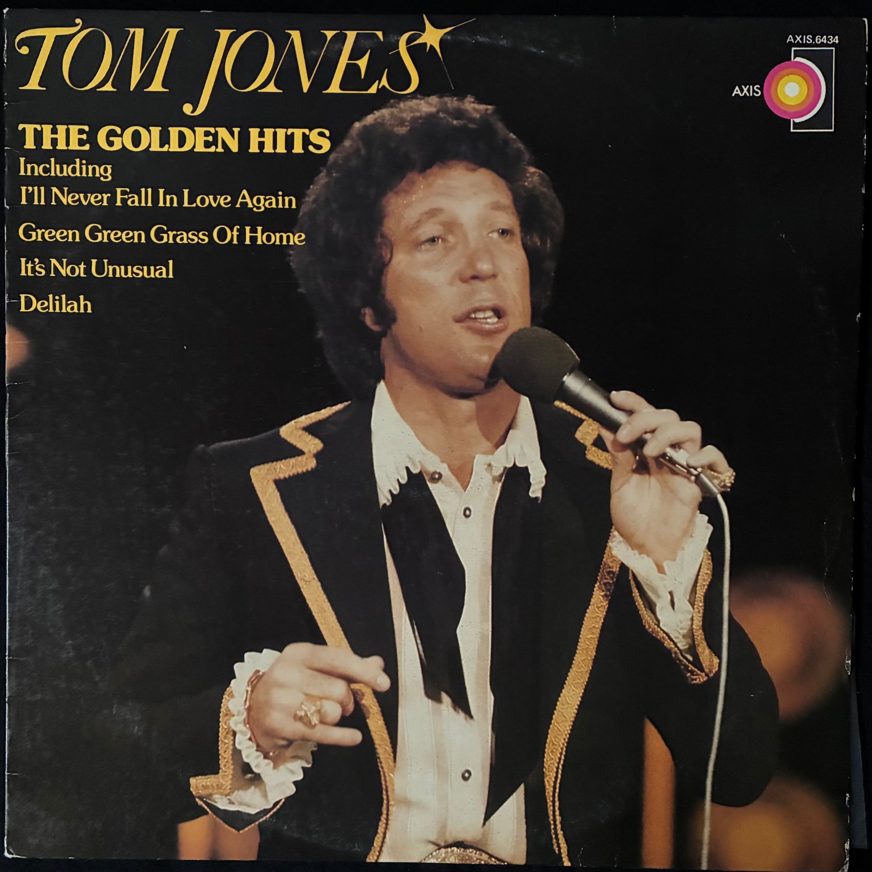 TOM JONES - THE GOLDEN HITS (USED VINYL 1973 AUS EX+/EX)