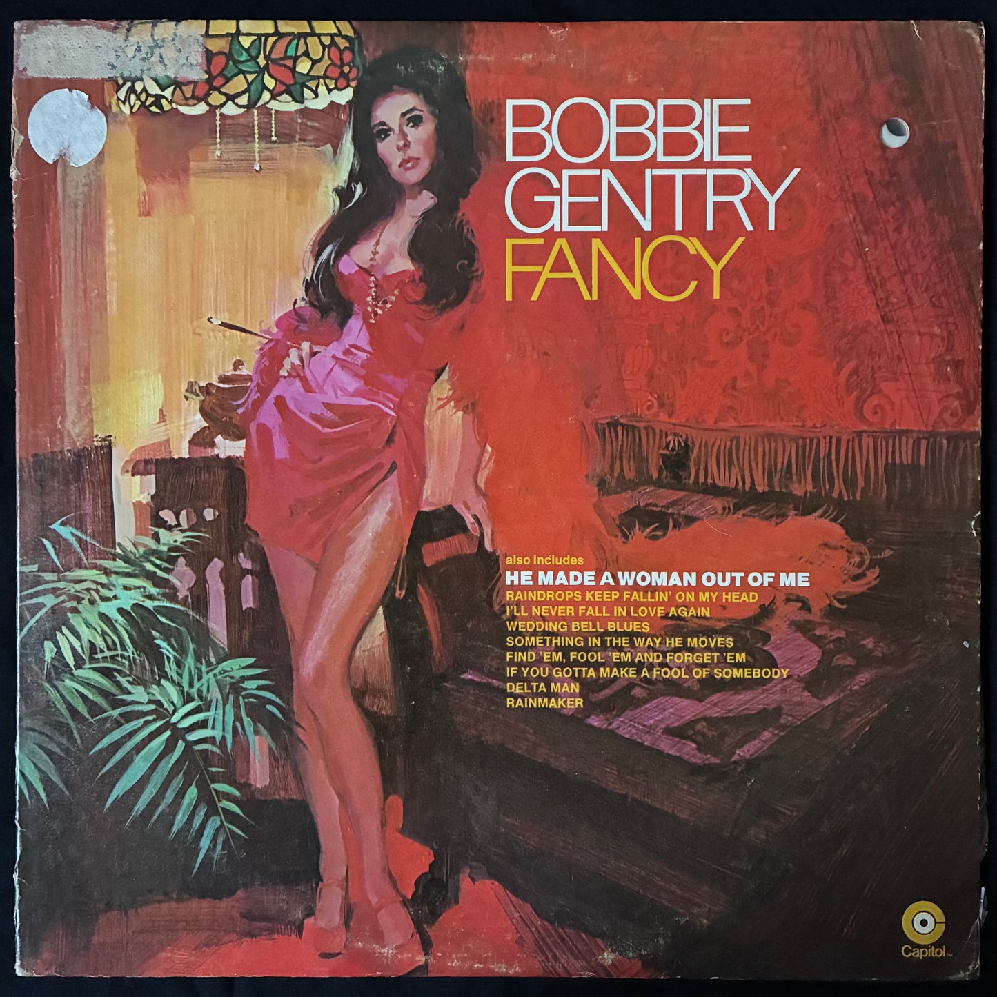 BOBBIE GENTRY - FANCY (USED VINYL 1970 US EX+/VG+)