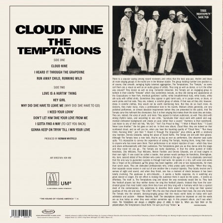 TEMPTATIONS - CLOUD NINE (140GM) VINYL