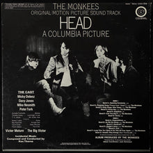 Load image into Gallery viewer, MONKEES - HEAD (FIRST PRESSING) (USED VINYL 1968 US EX+/EX+)
