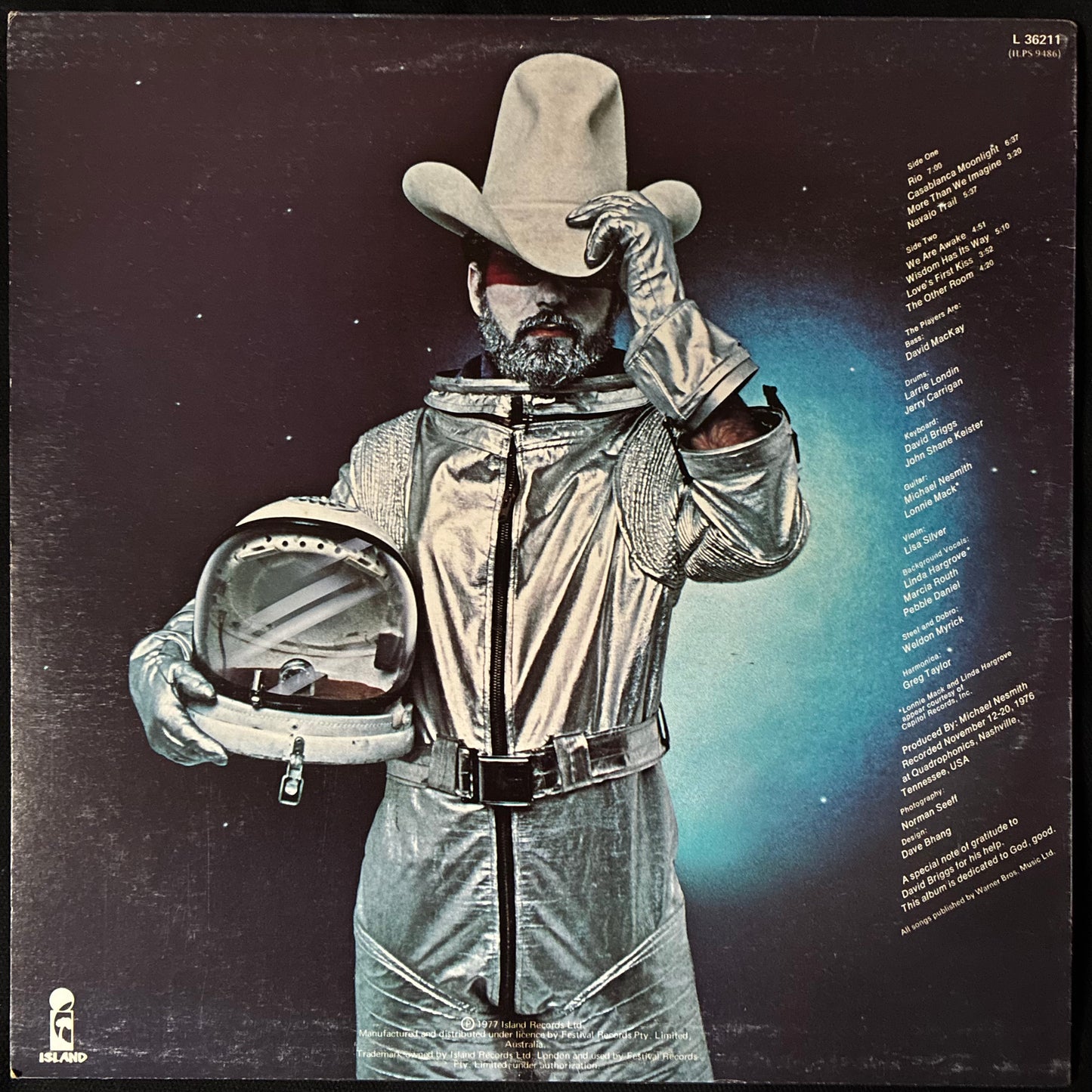 MICHAEL NESMITH - FROM A RADIO ENGINE TO A PHOTON WING (USED VINYL 1977 AUS M-/EX)