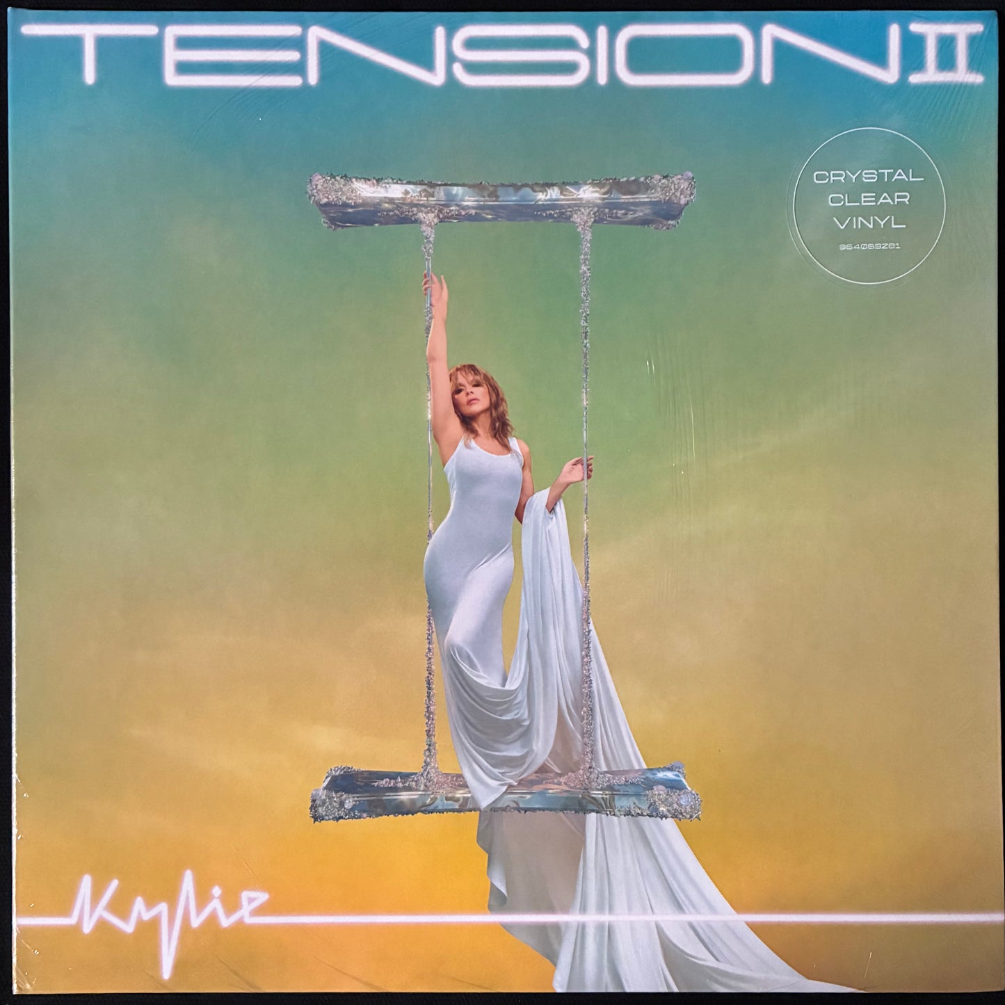 KYLIE MINOGUE - TENSION II (CLEAR COLOURED) (USED VINYL 2024 US M-/M-)