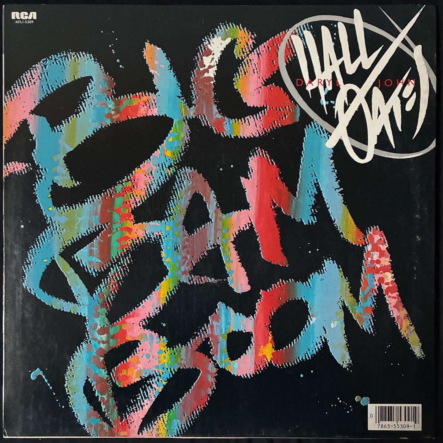DARYL HALL JOHN OATES - BIGBAMBOOM (USED VINYL 1984 US M-/EX-)