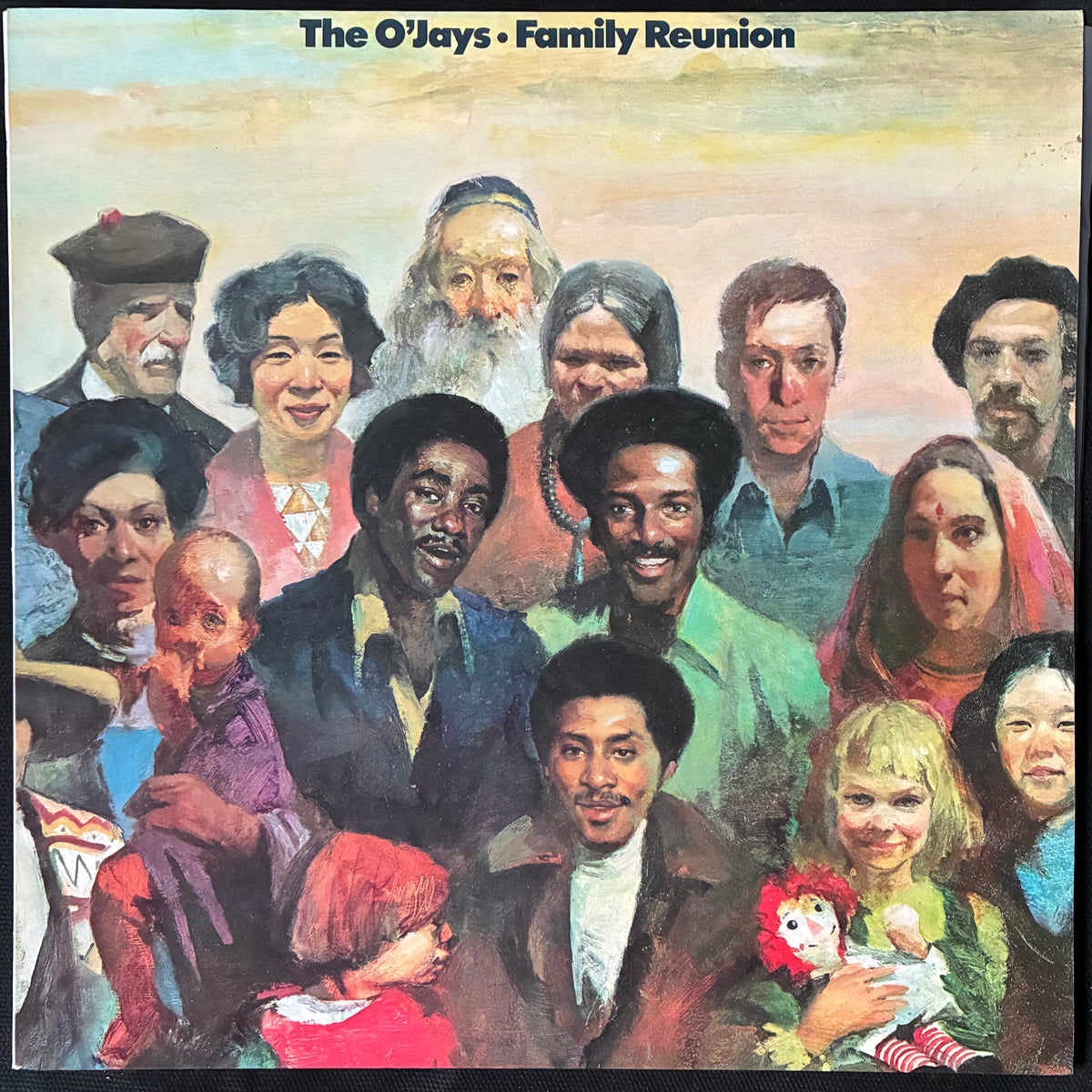 O'JAYS - FAMILY REUNION (USED VINYL 1975 AUS M-/EX+)