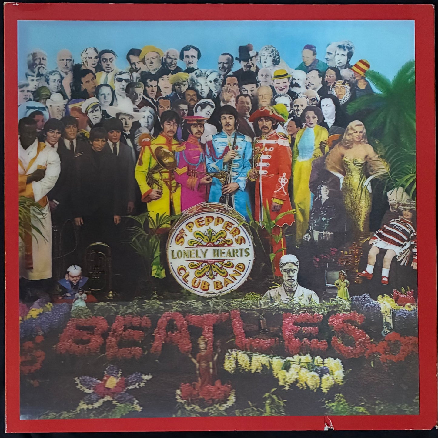 BEATLES - SGT. PEPPER'S LONELY HEARTS CLUB BAND : DELUXE EDITION (4CD+BLU RAY/DVD) (USED BOX SET 2017 M-/M-/EX)