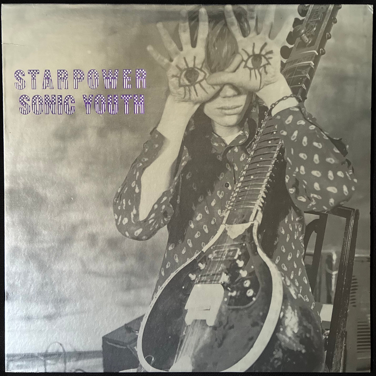 SONIC YOUTH - STARPOWER (12") (USED VINYL 1986 US M-/M-)