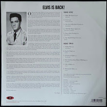 Load image into Gallery viewer, ELVIS PRESLEY - ELVIS IS BACK! (180GM) (YELLOW COLOURED) (USED VINYL 2018 EU M-/EX-)
