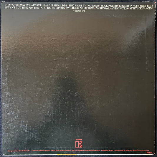 CARLY SIMON - THE BEST OF CARLY SIMON (USED VINYL 1975 JAPAN M-/EX+)