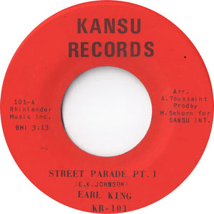 EARL KING - STREET PARADE (USED 7") SINGLE