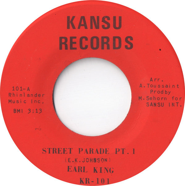 EARL KING - STREET PARADE (USED 7