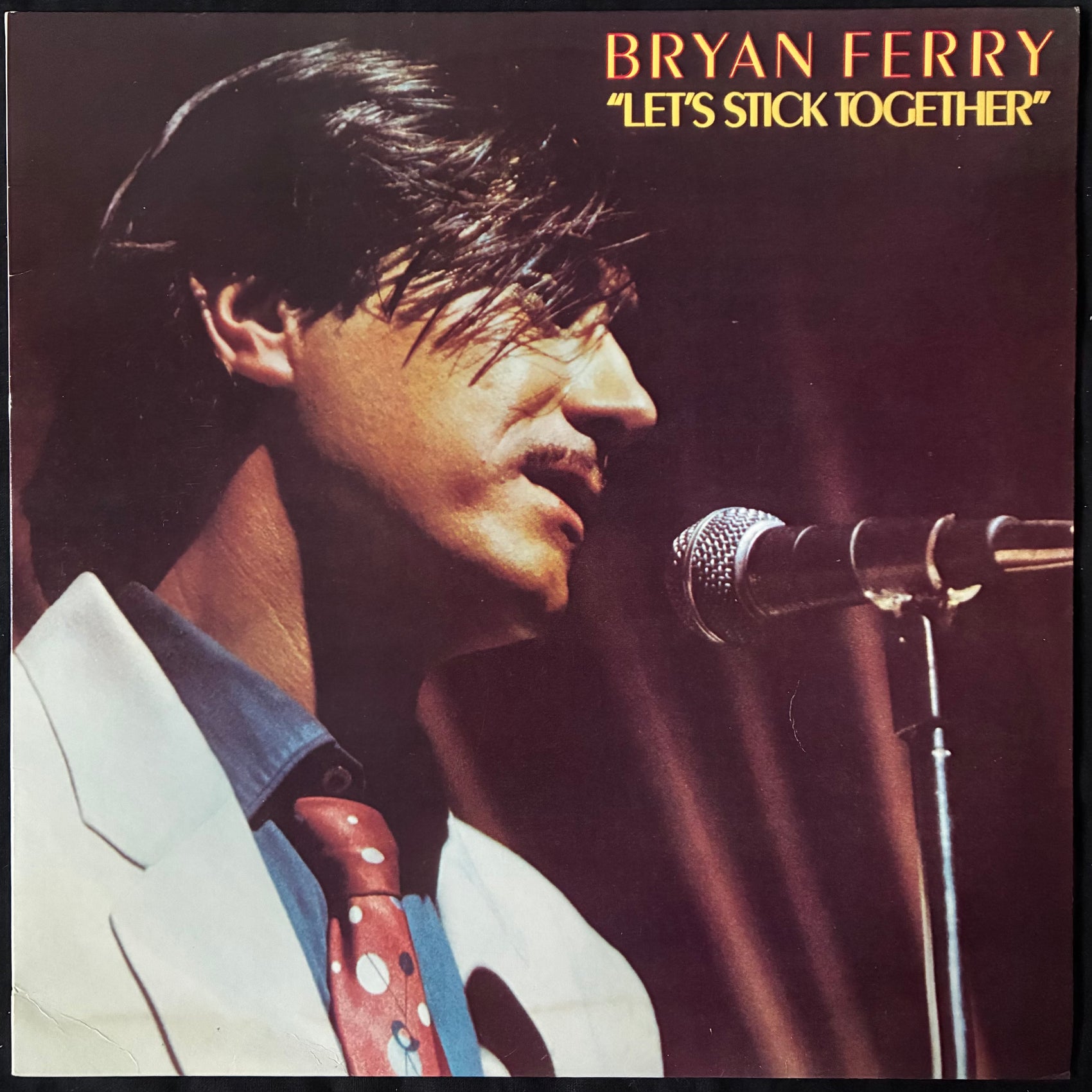 BRYAN FERRY - LET'S STICK TOGETHER (USED VINYL 1976 AUS M-/EX)