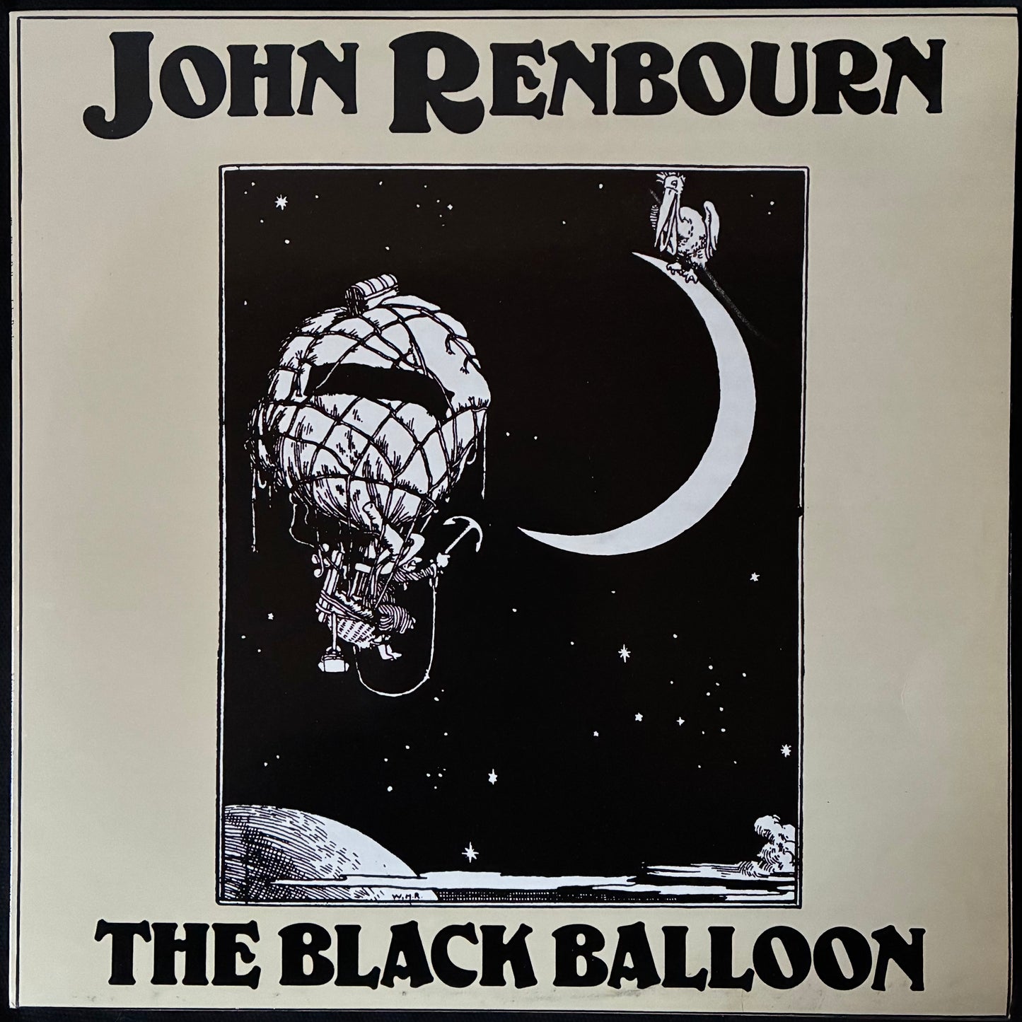 JOHN RENBOURN - THE BLACK BALLOON (USED VINYL 1979 UK EX+/EX+)