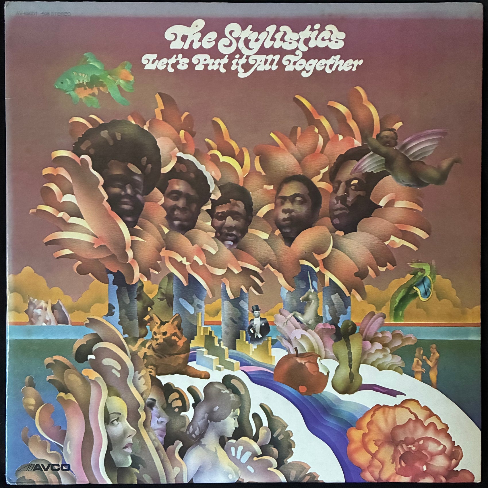 STYLISTICS - LET'S PUT IT ALL TOGETHER (USED VINYL 1974 US EX+/EX+)