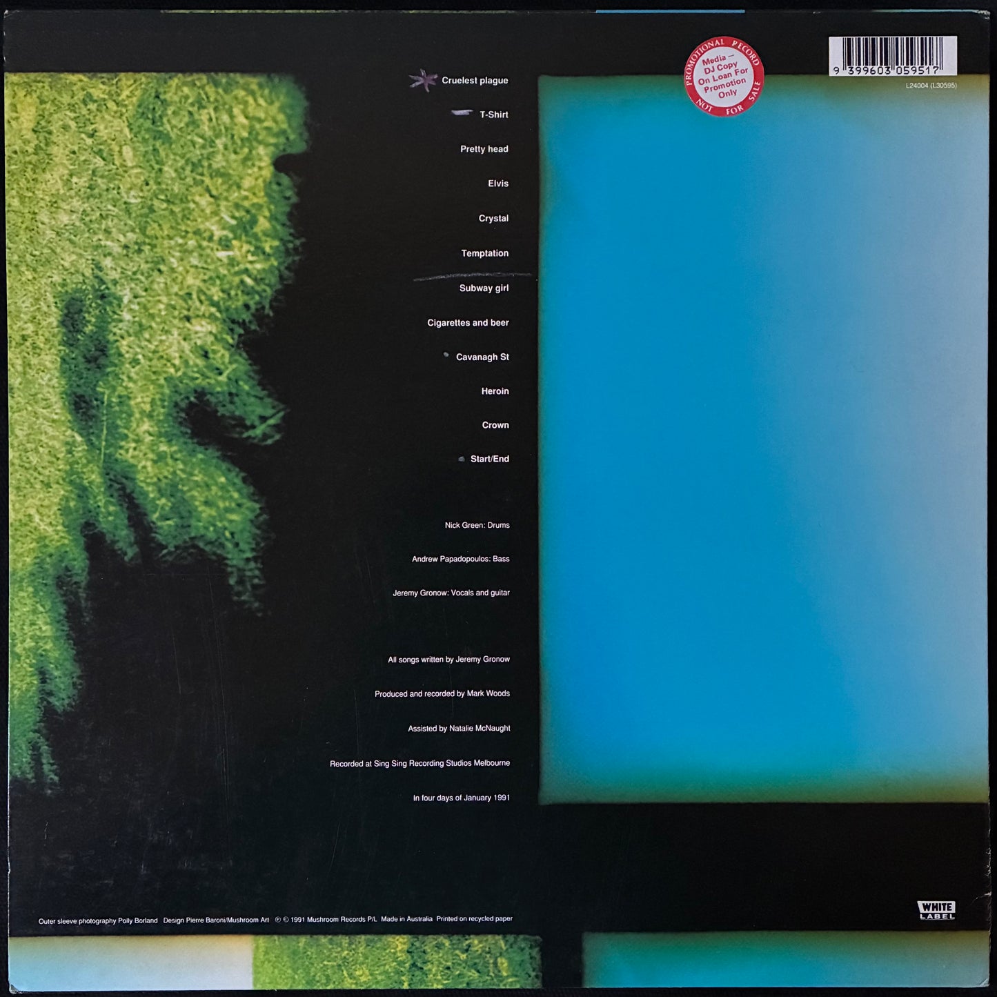HELVELLN -  HELVELLN (USED VINYL 1991 AUS M-/M-)