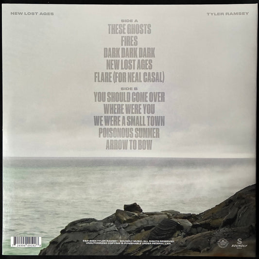 TYLER RAMSEY - NEW LOST AGES (GREYISH COLOURED) (USED VINYL 2024 US M-/M-)