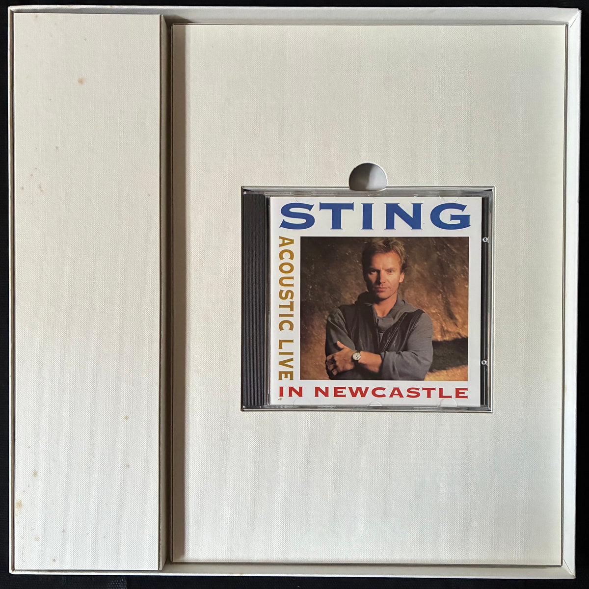 STING - ACOUSTIC LIVE IN NEWCASTLE (CD EP BOX SET) (USED CD 1991 UK M-/M-/EX-)