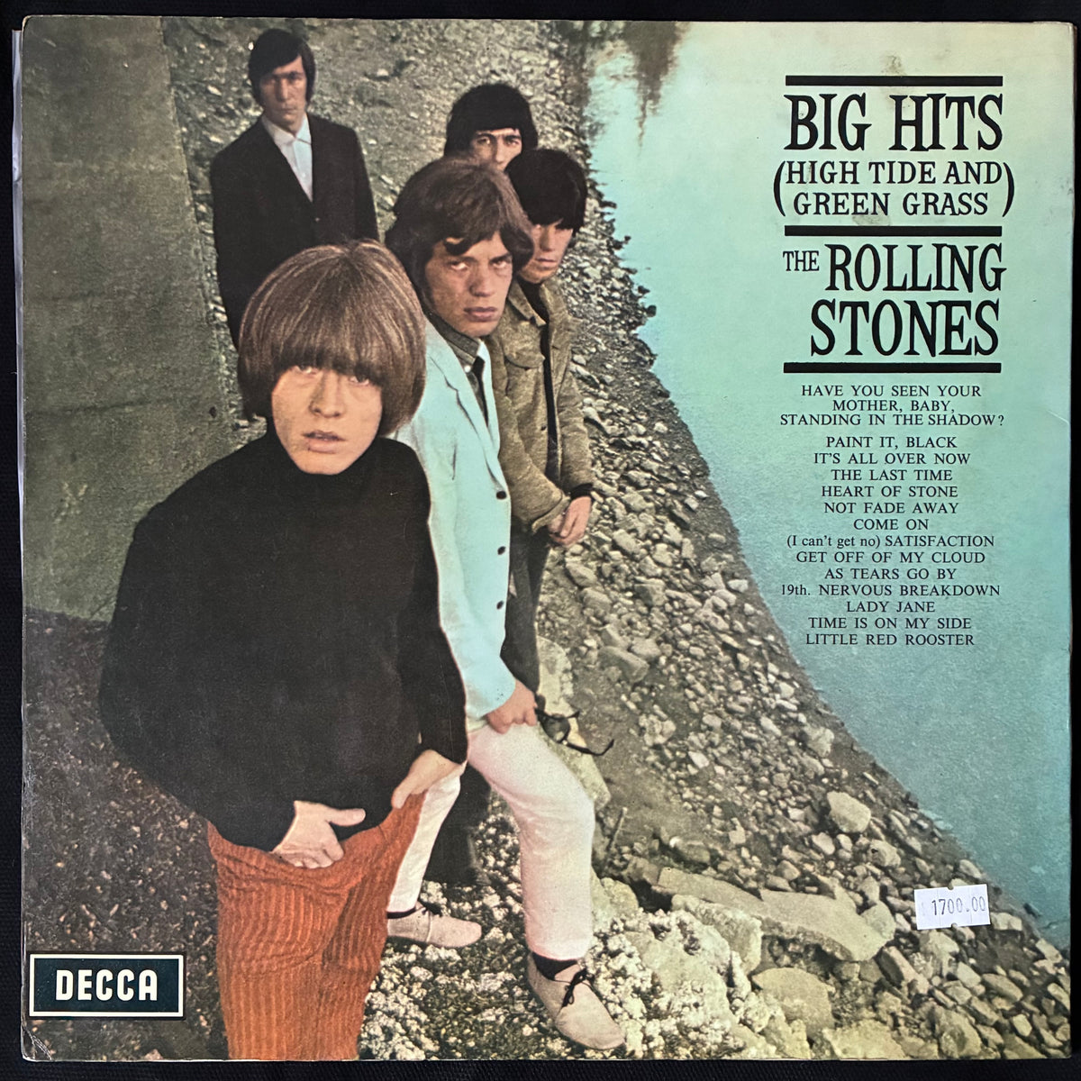 ROLLING STONES - BIG HITS [HIGH TIDE AND GREEN GRASS] (MONO) (USED VINYL 1966 AUS EX+/EX)