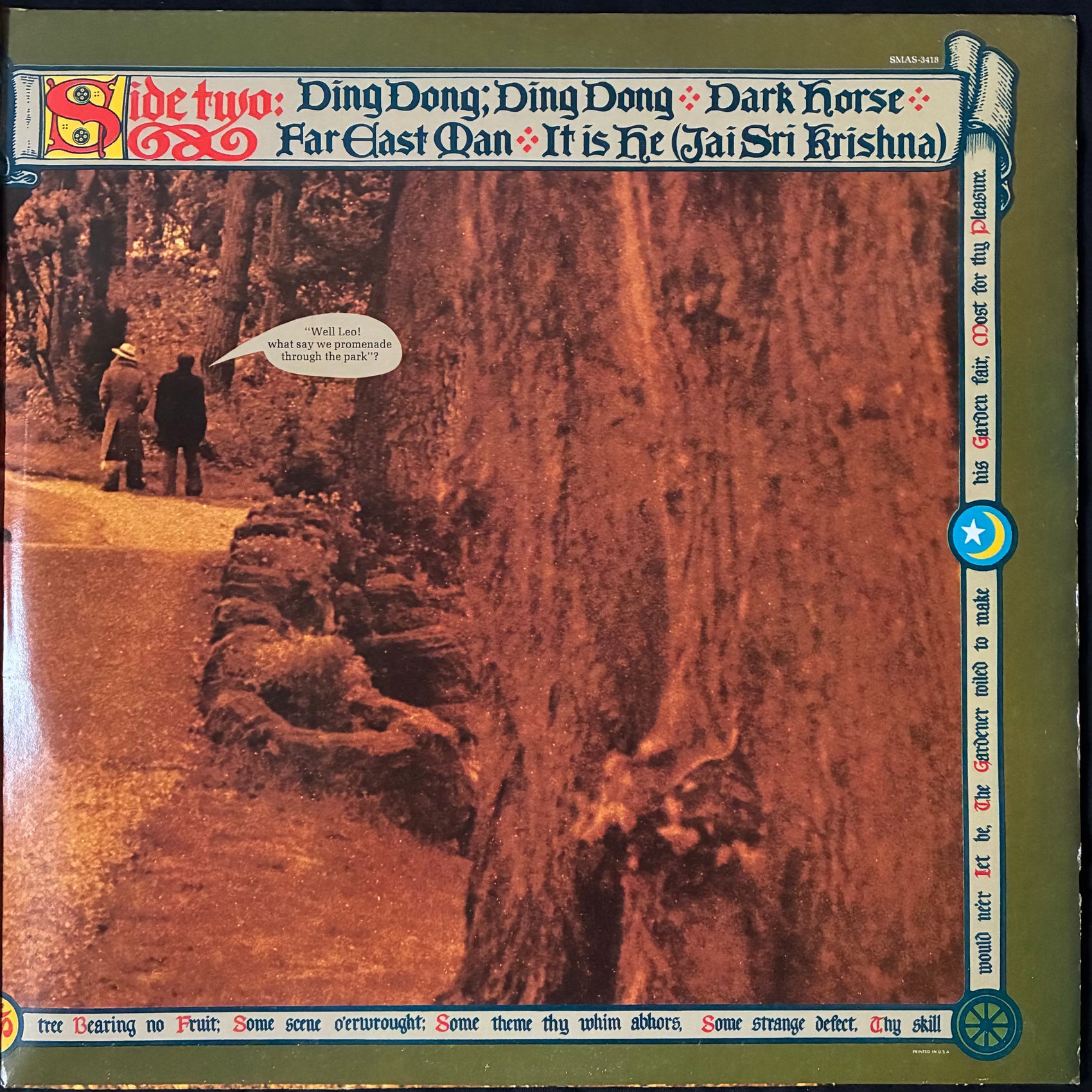 GEORGE HARRISON - DARK HORSE (USED VINYL 1974 US EX+/EX+)