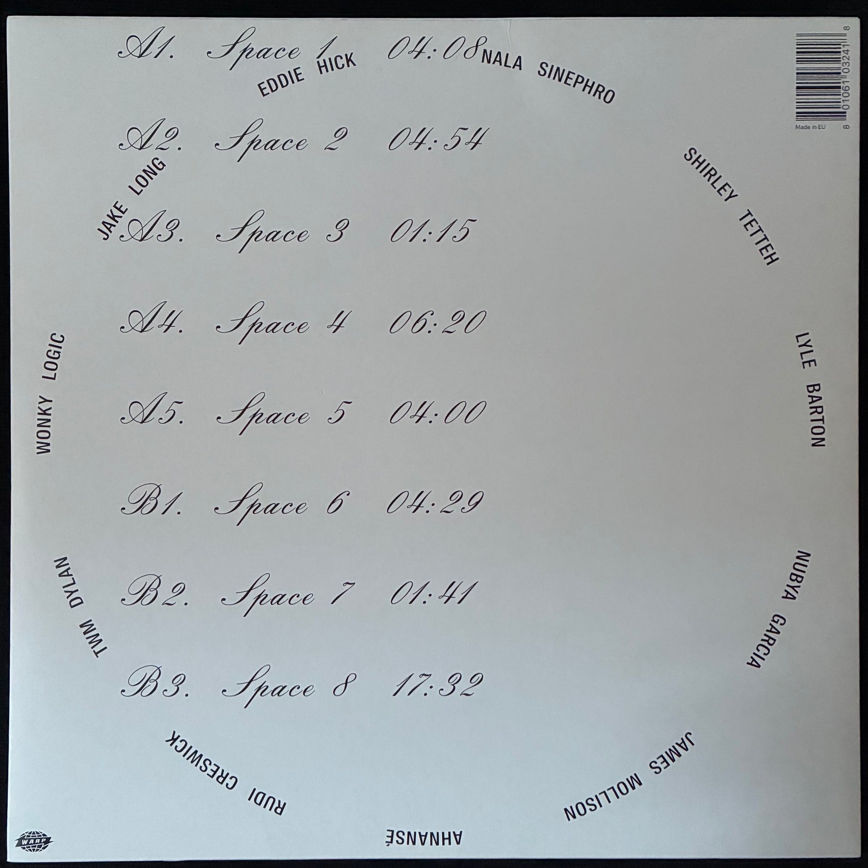 NALA SINEPHRO - SPACE 1.8 (USED VINYL 2021 UK/EU M-/M-)