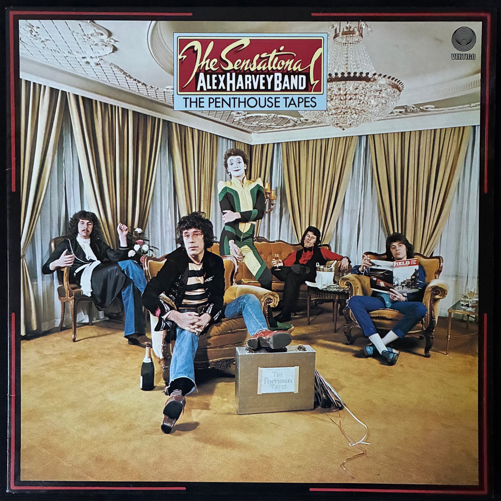 SENSATIONAL ALEX HARVEY BAND - THE PENTHOUSE TAPES (USED VINYL 1976 AUS M-/M-)