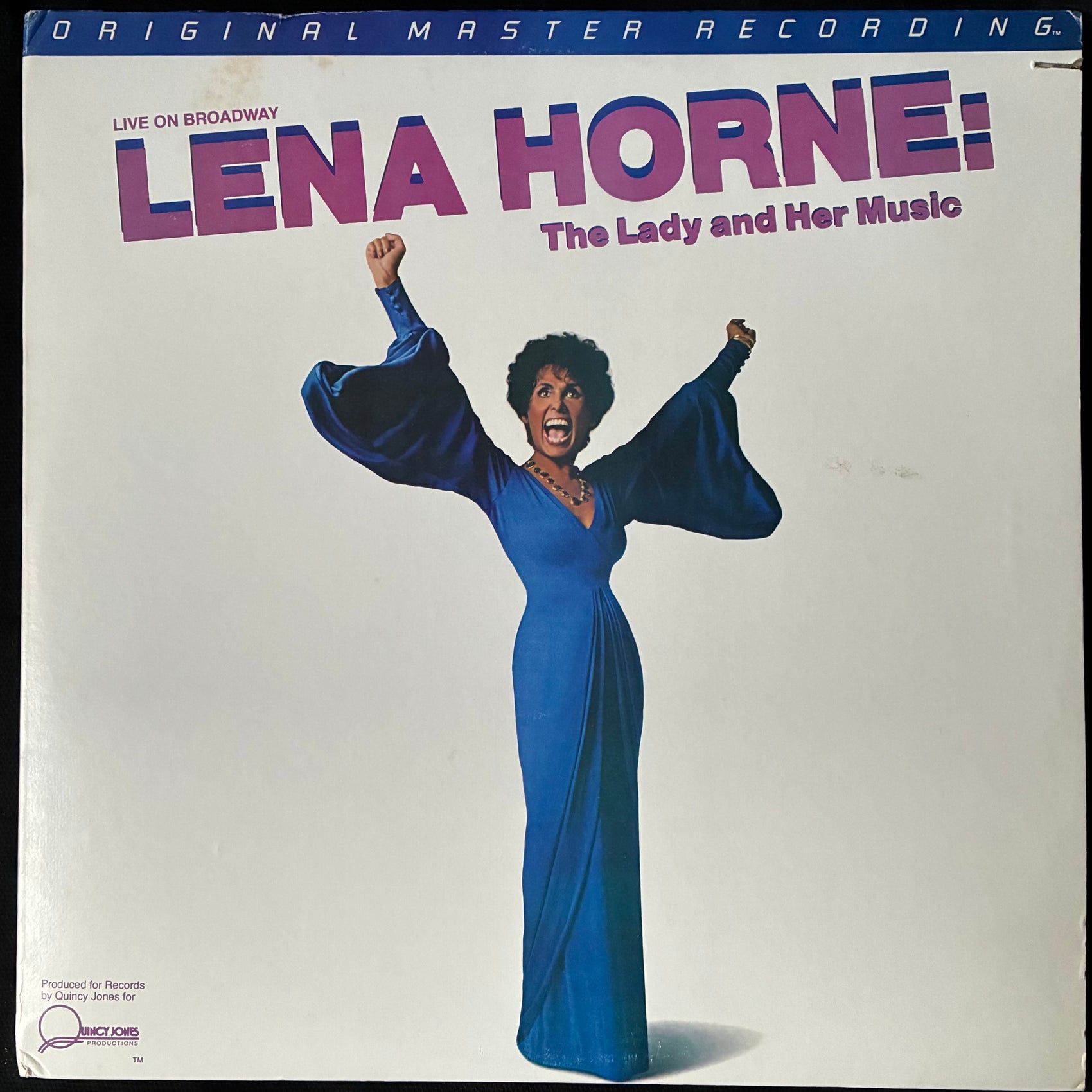 LENA HORNE - THE LADY AND HER MUSIC : LIVE ON BROADWAY (2LP) (MFSL) (USED VINYL 1981 US M-/M-)