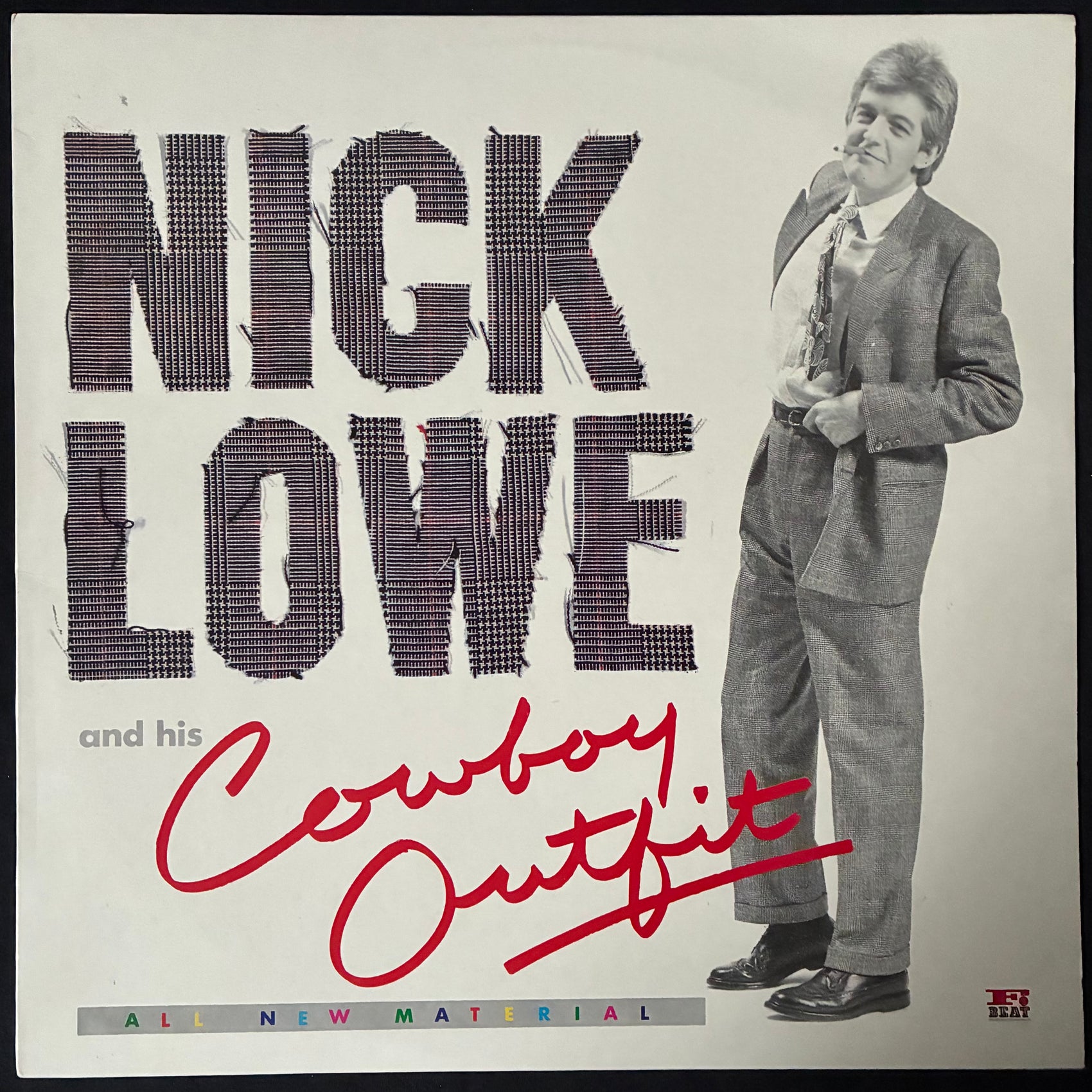 NICK LOWE AND HIS COUNTRY OUTFIT - COUNTRY OUTFIT (USED VINYL 1984 AUS M-/M-)