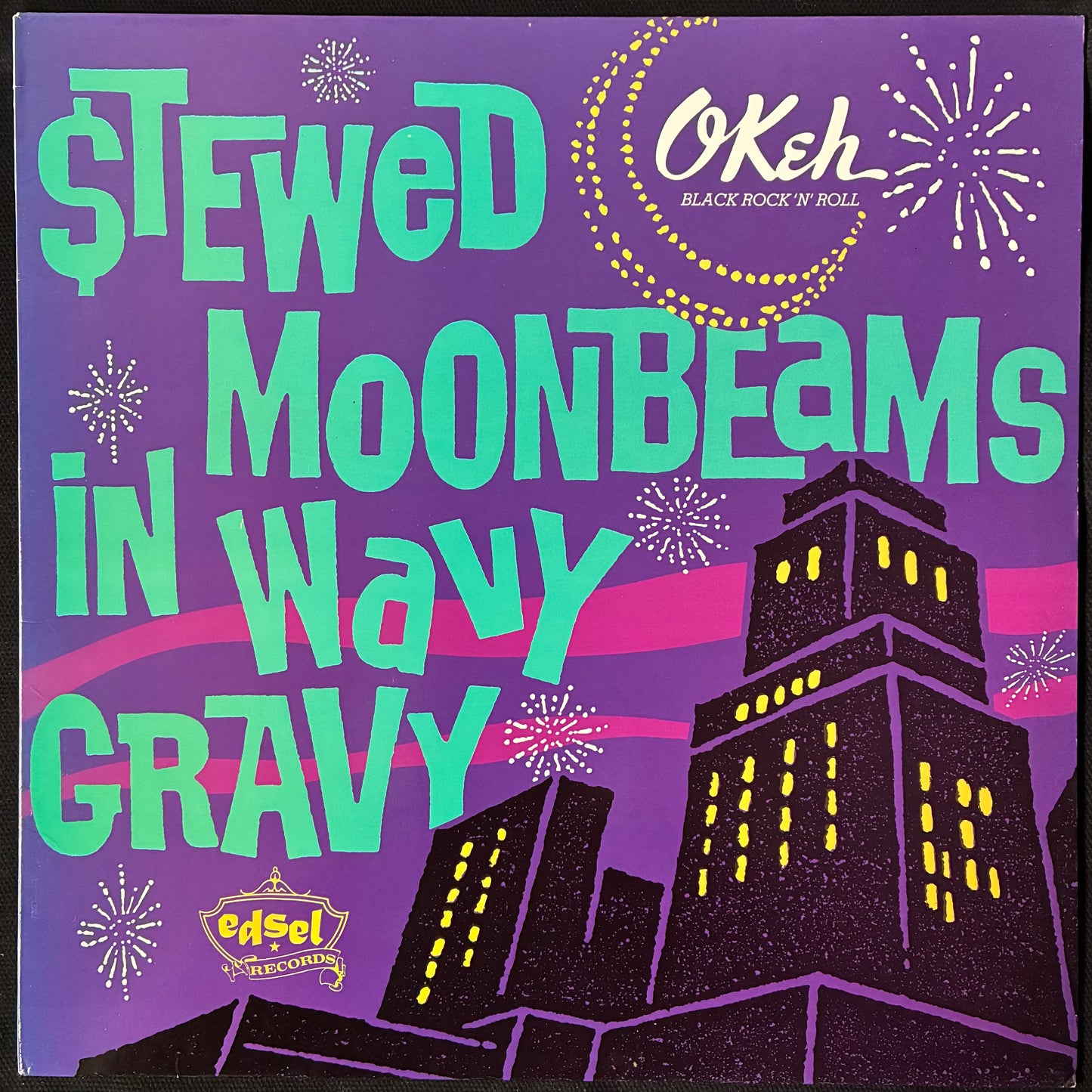 VARIOUS ARTISTS - STEWED MOONBEAMS IN WAVY GRAVY (USED VINYL 1989 UK M-/M-)