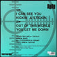 BLACK FLAG - I CAN SEE YOU (12" EP) (USED VINYL US M-/M-)