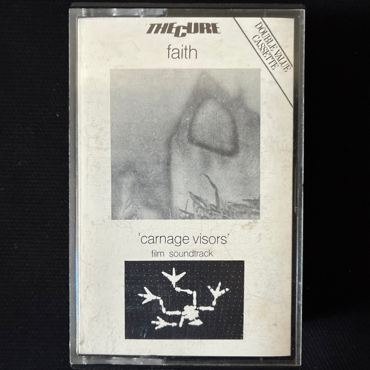 CURE - FAITH / CARNAGE VISIONS (USED CASSETTE 1981 UK)