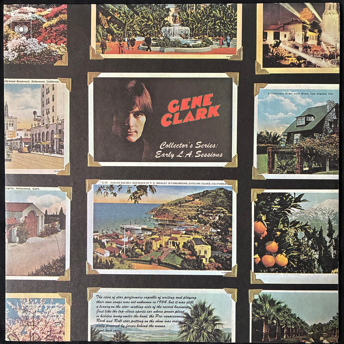 GENE CLARK - COLLECTOR'S SERIES: EARLY L.A. SESSIONS (USED VINYL 1972 US EX+/EX+)