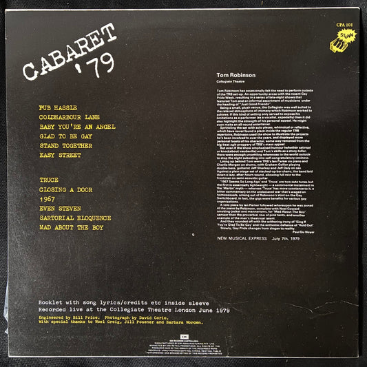 TOM ROBINSON BAND - CABARET '79 (USED VINYL 1982 AUS M-/EX+)