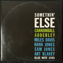 Load image into Gallery viewer, CANNONBALL ADDERLEY - SOMETHIN' ELSE (USED VINYL 2014 EU EX+/EX+)
