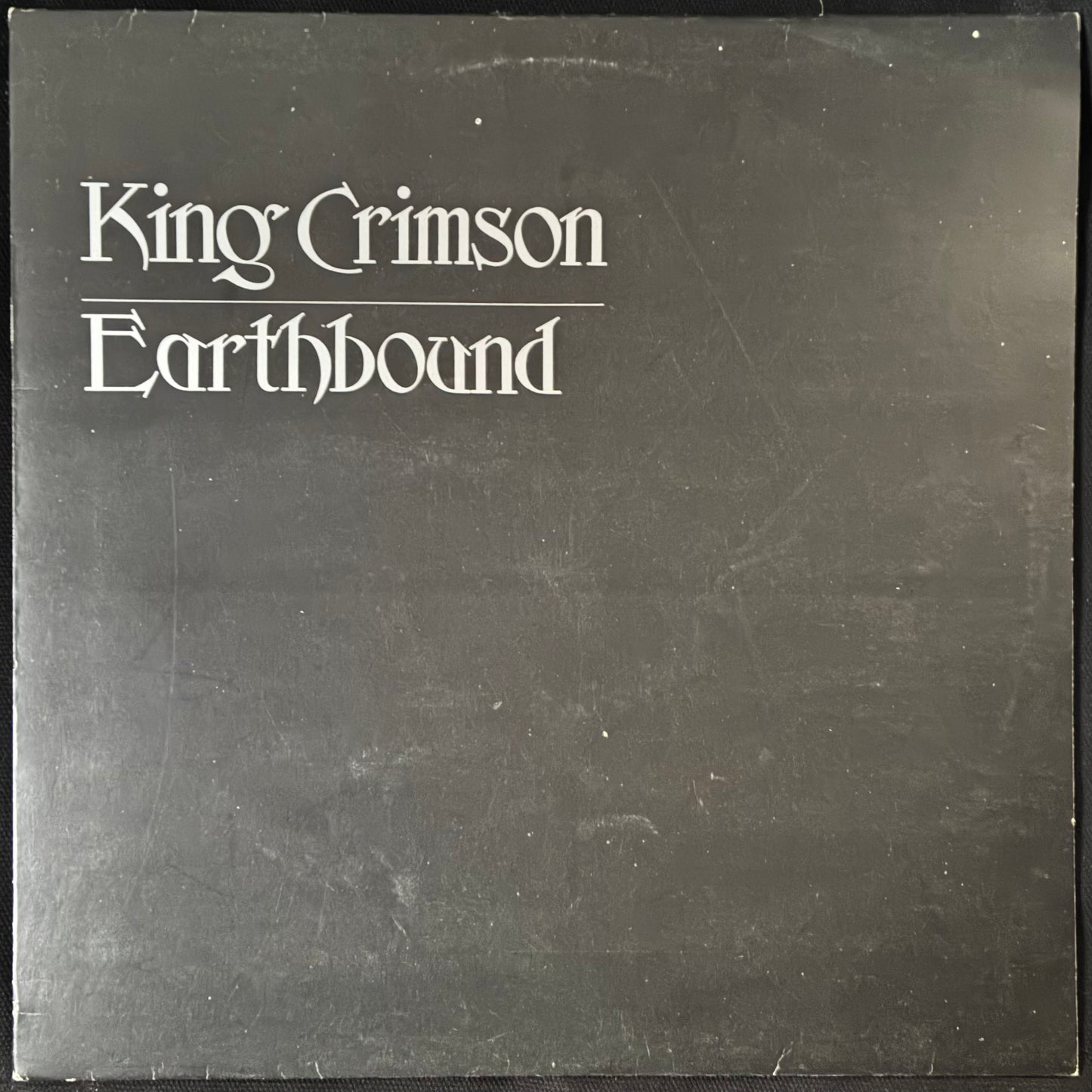 KING CRIMSON - EARTHBOUND (USED VINYL 1980 UK M-/EX+)