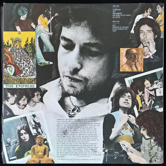 BOB DYLAN - DESIRE (USED VINYL 1975 AUS M-/EX+)