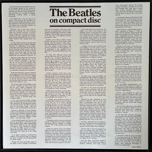 BEATLES - THE BEATLES ON COMPACT DISC (3CD BOX SET) (USED CD 1987 UK M-/EX)