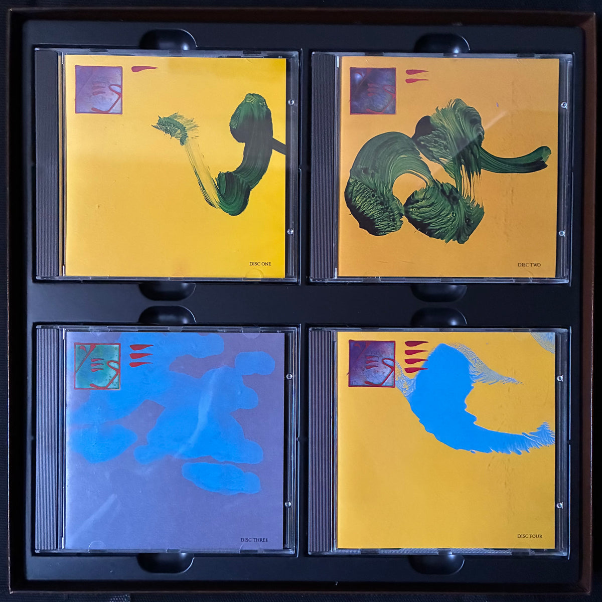 YES - YES YEARS (4CD BOX SET) (USED CD 1991 EU M-/M-)