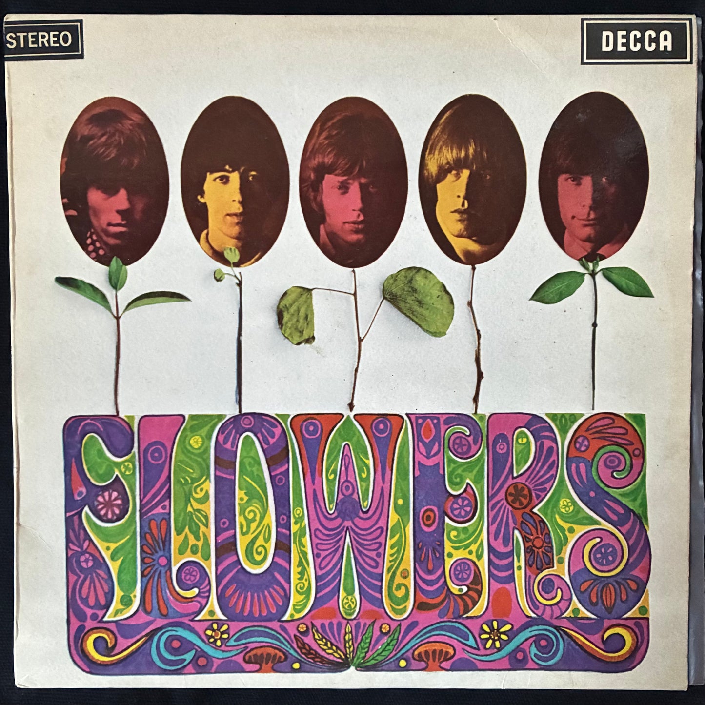 ROLLING STONES - FLOWERS (STEREO) (USED VINYL 1967 AUS EX+/EX)