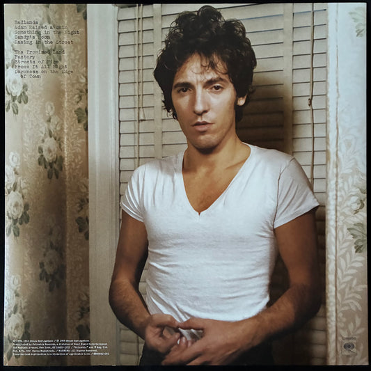 BRUCE SPRINGSTEEN - DARKNESS ON THE EDGE OF TOWN (180GM) (USED VINYL 2014 US M-/M-)
