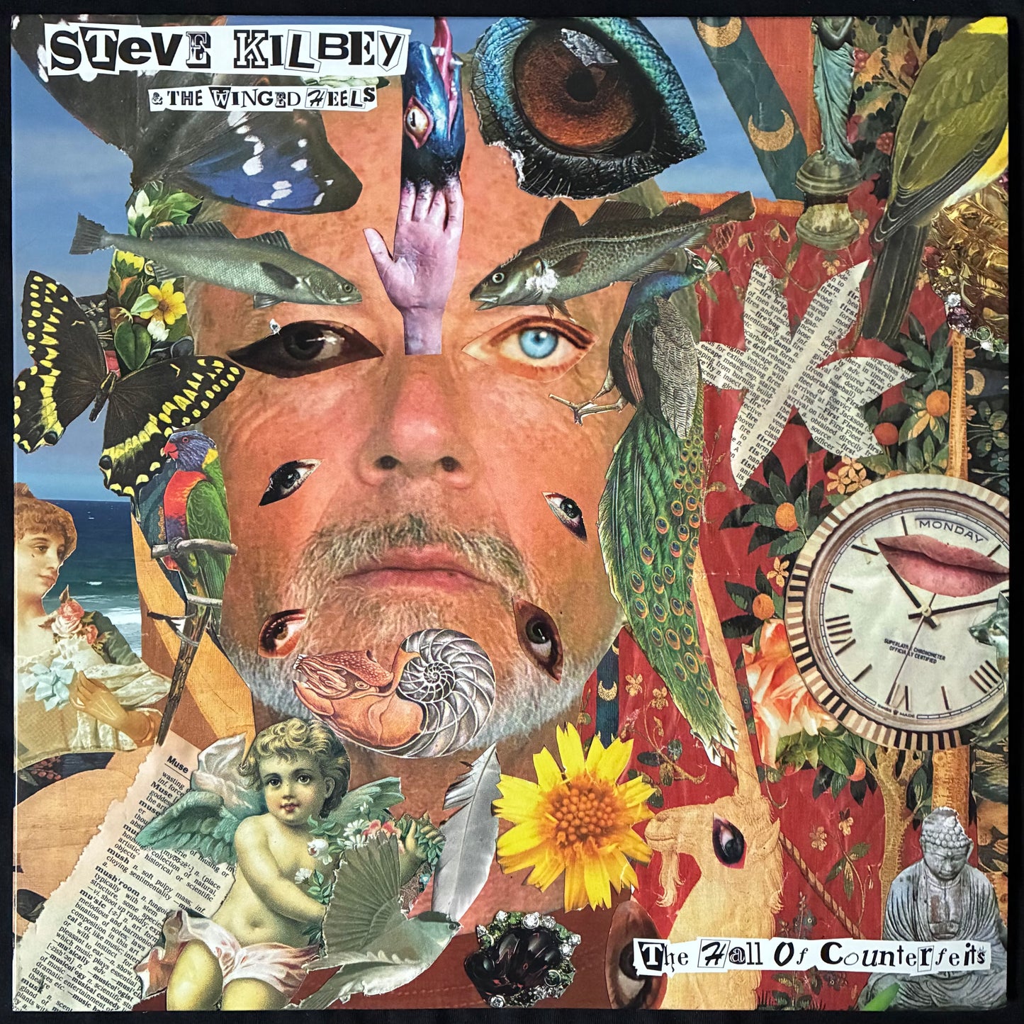 STEVE KILBEY & THE WINGED WHEELS - THE HELL OF COUNTERFEITS (2LP) (RED COLOURED) (USED VINYL 2021 M-/M-)
